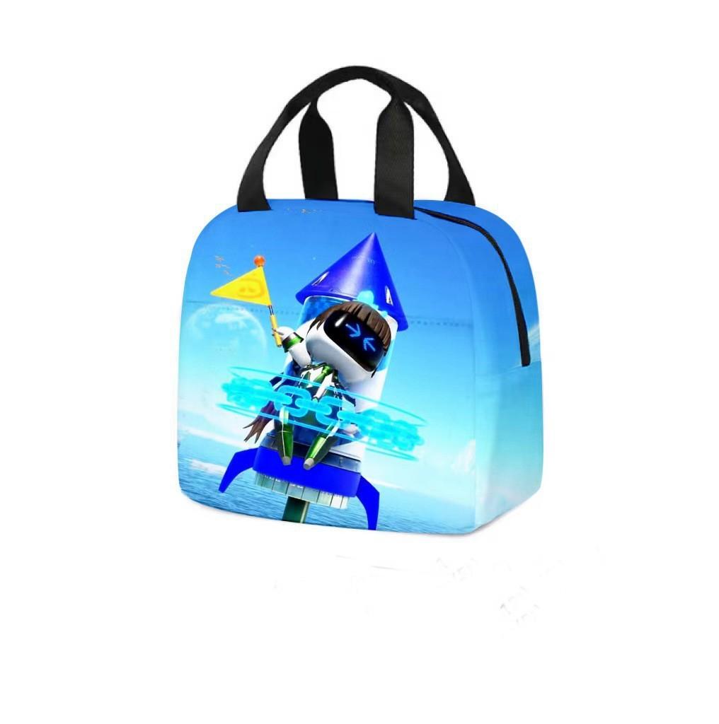 3d Universe Robot Astro Bot Handbag Insulated Bag Cooler Capacity Bags Lunch