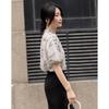 Demana Ink Rhyme Chinese Style Print Shirt