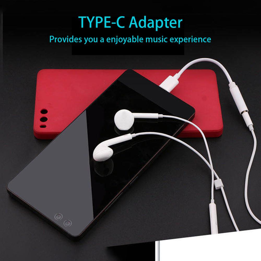 Mobile Phone Accessories Type C to 3.5mm   Cable Earphone Adapter Headset Adapter Replacement for HuaweiCelsiusSAMSUNGCelsiusXIAOMI