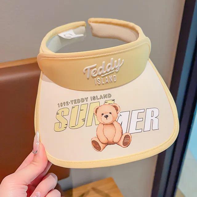 Kinder UV-Schutz Cartoon Sonnenblende Hut für Outdoor Sommer Spaß
