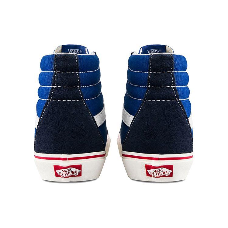 Vans Sk8 High Top Skate Shoes Unisex Sneakers Blue Black VN0A4U3C2ND