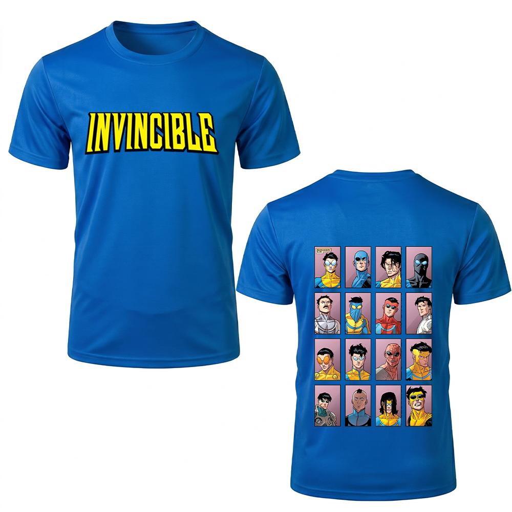 New Anime Graphic 3D Print T-Shirt for Invincible Fans And Cosplay Tees Men's And Women's Summer Casual Fashion Crew Neck Top