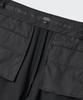 MUSINSA STANDARD WOMAN Women'S Low-Waist Deep Tuck Wide Hidden Elastic Waist Slacks [Charcoal Gray]