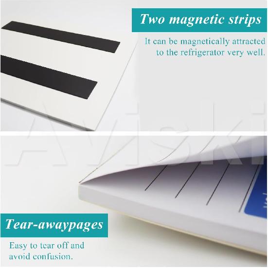 Magnetic Calendar for Fridge, 11.8"x 10", 2026-2027 Monthly Refrigerator Calendar from Jan.2026 - June.2027 Prefect for Planning
