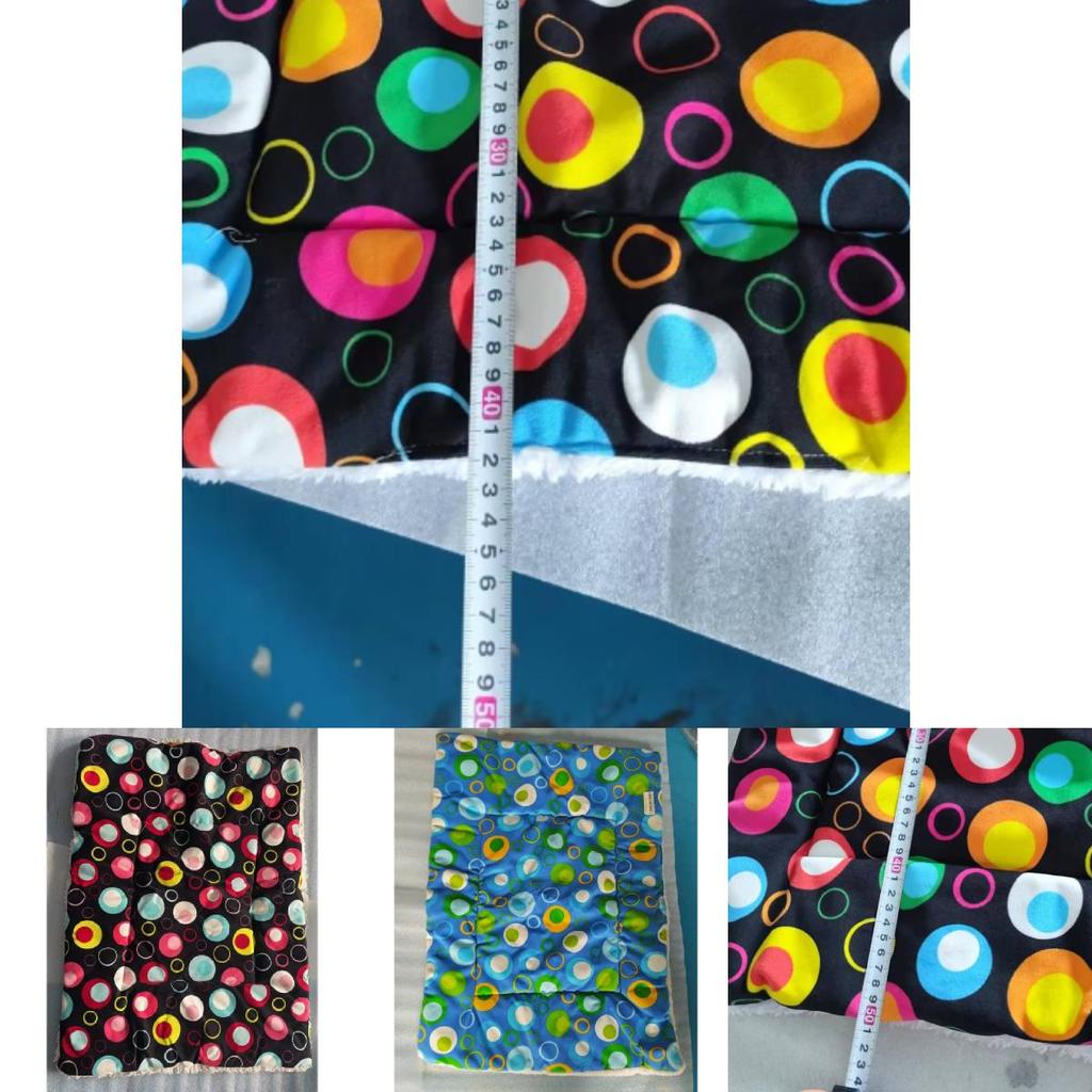 Dot Pattern Pet Bed With Doublesided Design For Cats And Dogs In Plush Fleece For All Seasons
