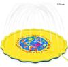 100/170cm Summer Kids Sprinkler Play Pad Mat Outdoor Lawn Beach Yellow Sea Inflatable Water Spray Water Games Beach Mat Cushion