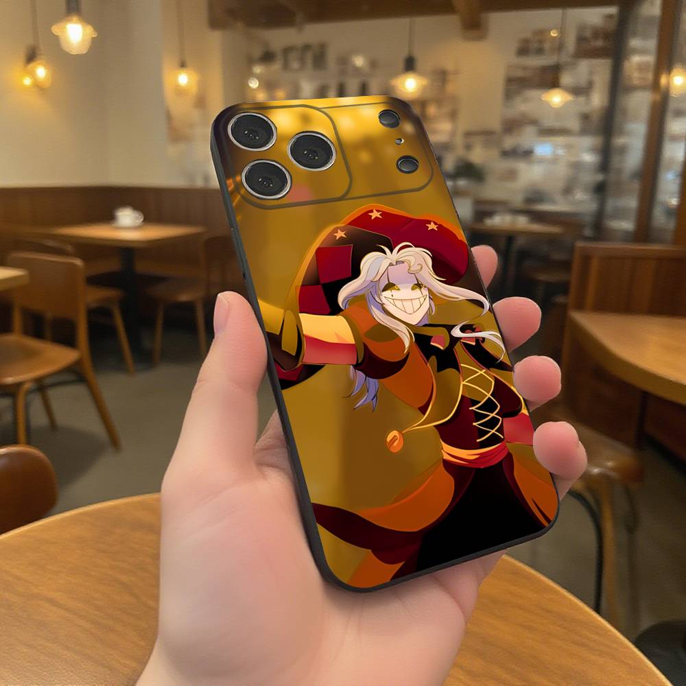 

Чехол для телефона Game The F-Freak C-Circus для iPhone 17,16,15,14,13,12,11,Pro,Max,Plus Черный Ударопрочный Мягкий Чехол iPhone14