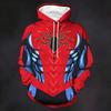 Unisex Casual Loose Fit Long Sleeve Graphic Print Pocket Hoodie for Men and Women