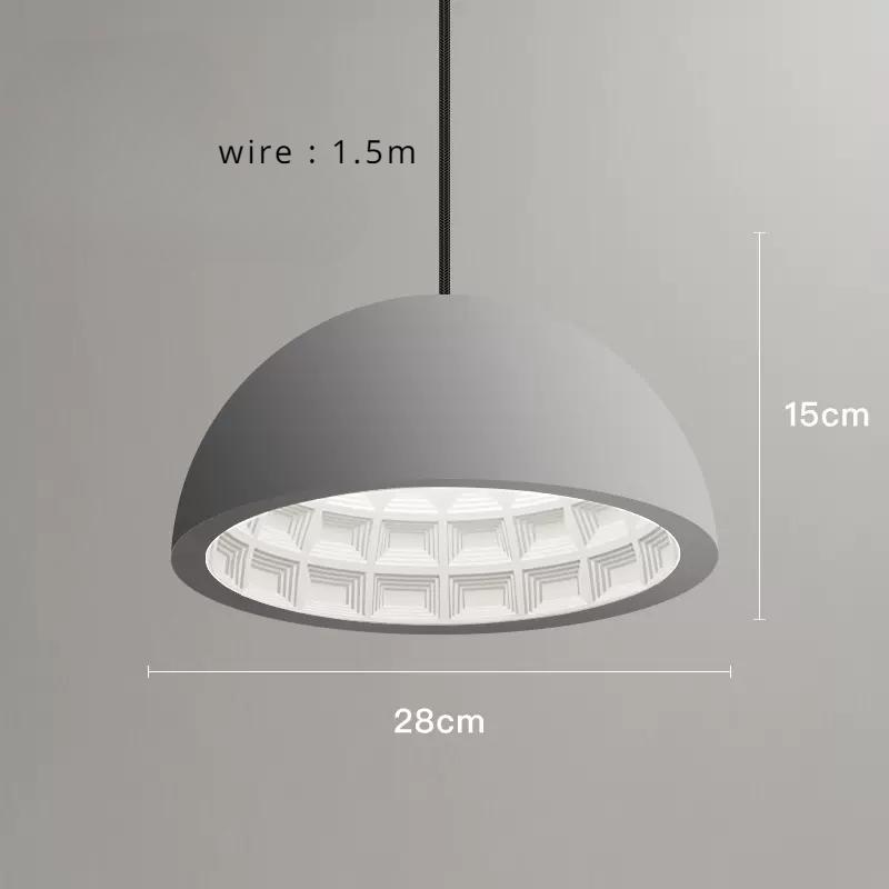 

Итальянский дизайнер, современный, простой, ресторанный, подвесной светильник, скандинавская доска, кухня, гостиная, люстра, кремовый, домашний декор, светодиодная лампа Warm White светло-серый