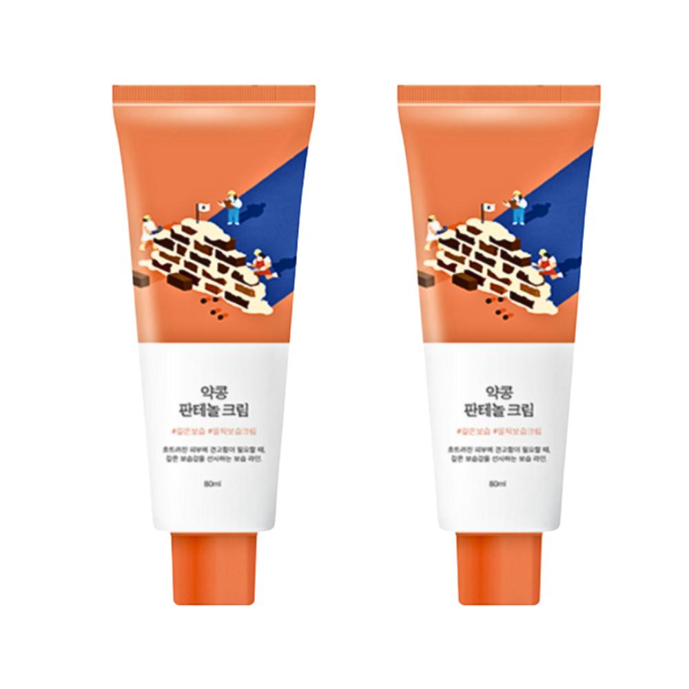 ROUND LAB Soybean Panthenol Cream 80ml × 2