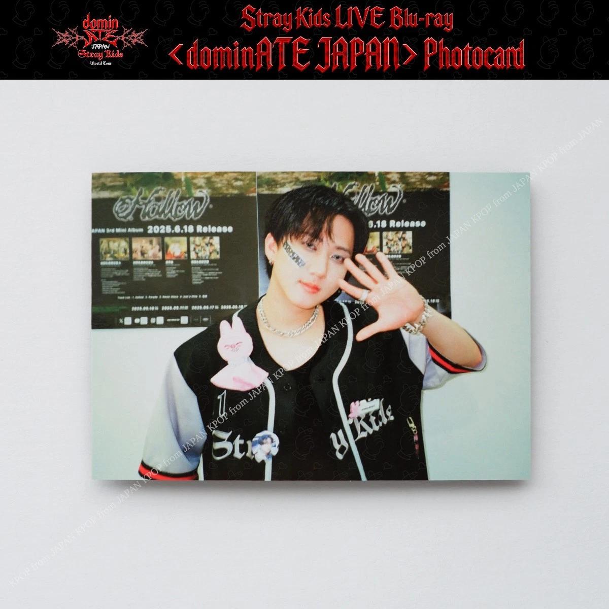 Stray Kids LIVE Blu-ray dominATE JAPAN Rakuten HMV TOWER RECORD POB Фотокарточка CB-#3/Post card