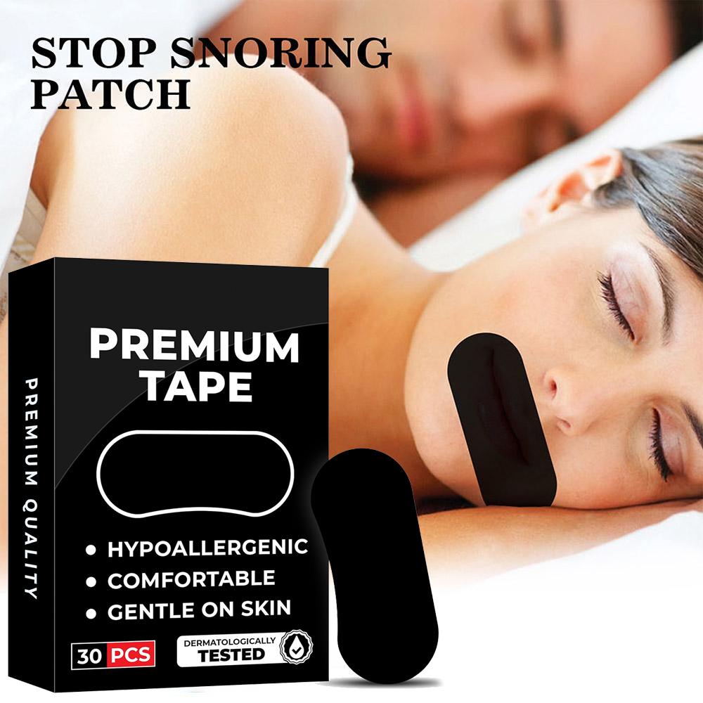 30/60pcs Mouth Tape for Sleep Anti Snoring Mouth Strips Allergenic Medical Grade Nose Breathing Strips Reduce Mouth Dryness