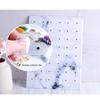 Japanese Style Marble Pattern Nail Art Display Stand with Magnetic Detachable Board