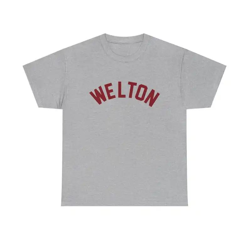 Dead Poets Society Welton Classic Tee Hot Product Oversized High Quality Unisex Y2k Short Sleeves Classic Comfortable Couples