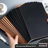Grid/Lined/Blank Diary Book A4/A5/B5 Notepad Vintage Planner Notebook  School/Office