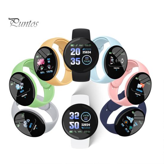 Smart Watch D18S 1.44 Inch Touch Control Heart Rate Monitoring Large Sport Screen Men Ladies Bracelet Fitness Tracker for Running