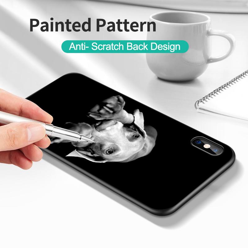 Black Tpu Case For oneplus 8 pro 8t 9 9R Nord 2 ce N10 N100 N200 4G 5G  weimaraner