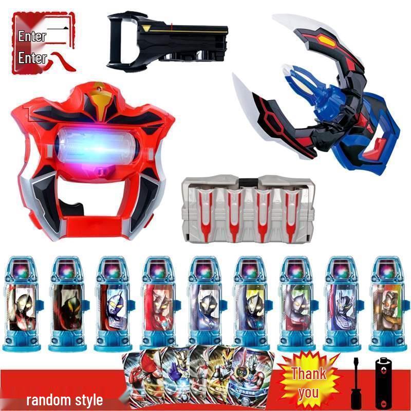 Geed Rising Holder Luminous Capsule Claw Transformation Device & Toy Glasses Set for Kids