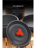 Portable Outdoor Camping Cookware Set: Folding Aluminum Alloy Pots & Kettle