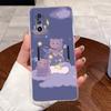 Jelly Casing For Xiaomi Poco F4 GT 5G Capa For POCO F3 GT Fundas Clear Silicone Soft TPU Back Cover Cute Cat Protective Case