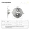 Double-Sided Electroplated Grinding Disc for Stone and Marble Cutting & Polishing
