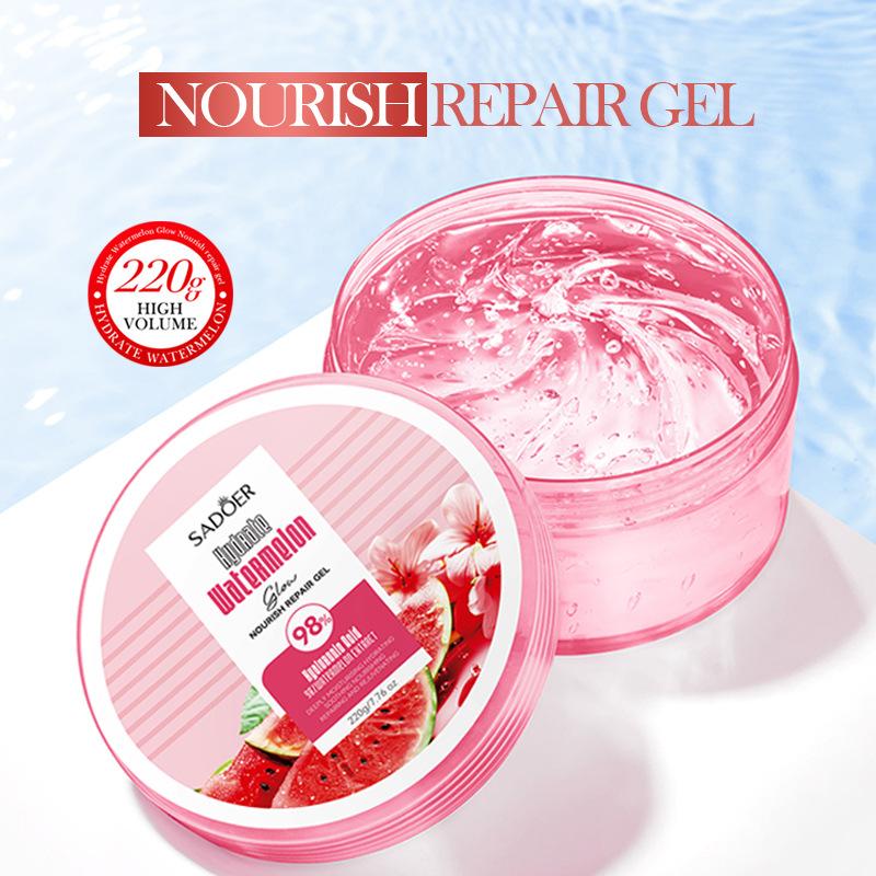 

SADOER Никотинамид Арбуз Алоэ Вера Гель-кремы Увлажняющий Осветляющий Увлажняющий Крем для лица Средства для ухода за кожей лица