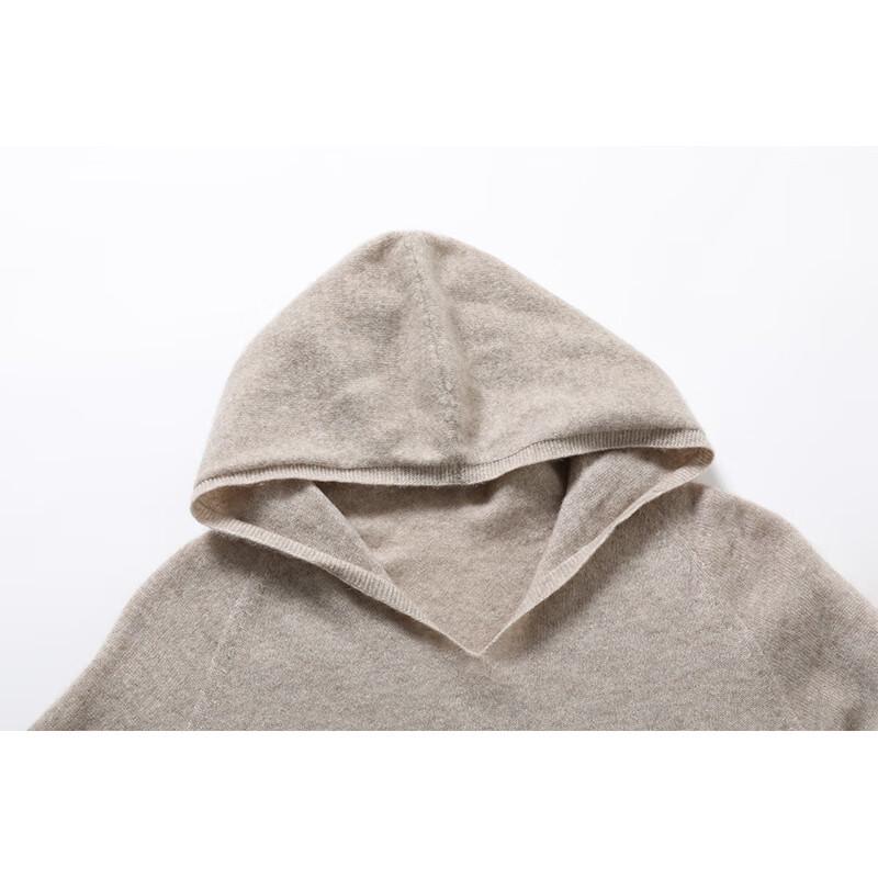 G·TENNA MH82005 Women's Hooded Cashmere Pullover Sweater