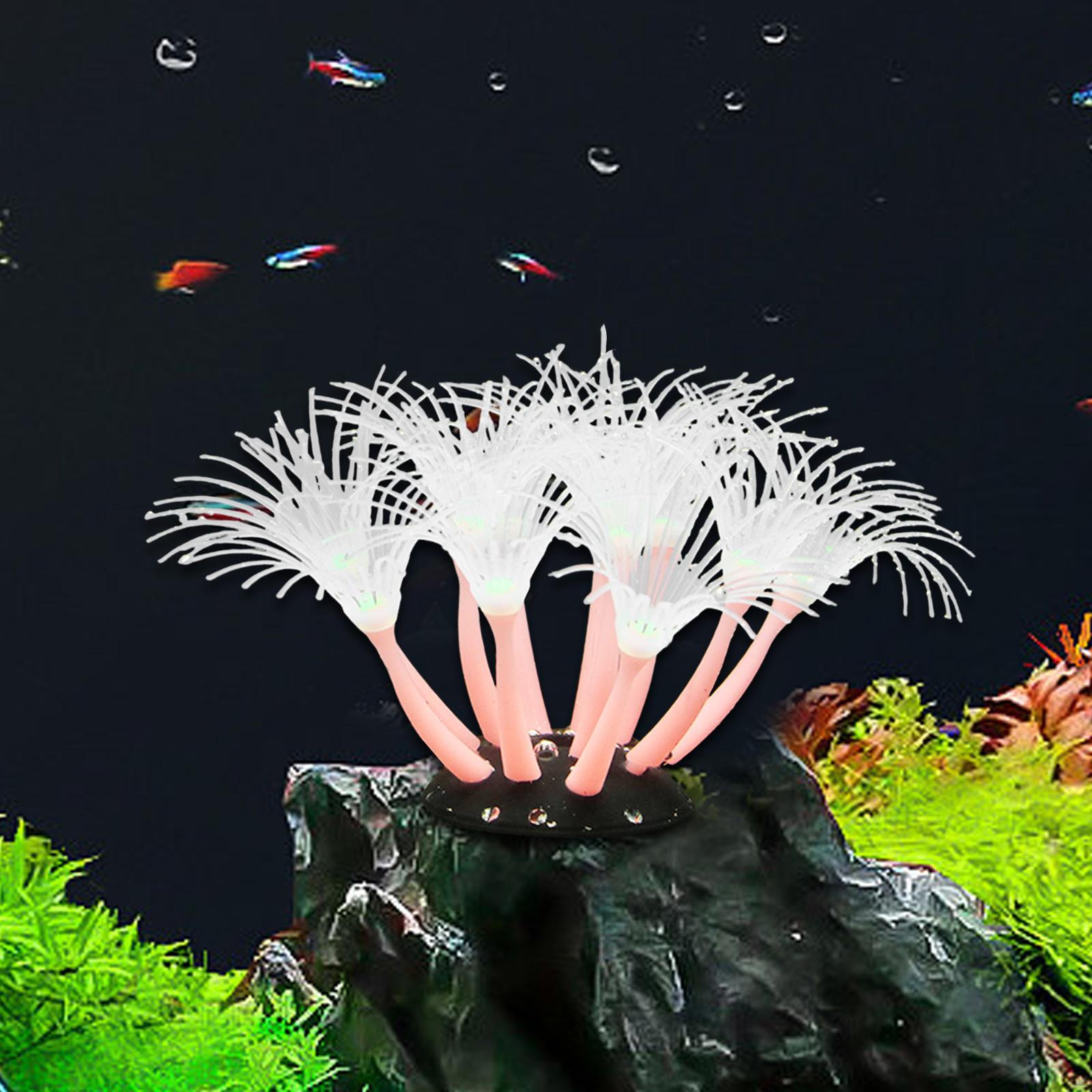 

Аквариумные аксессуары Декорации для аквариума Креативная игрушка Ландшафтный дизайн Моделирование Коралл Мягкий розовый