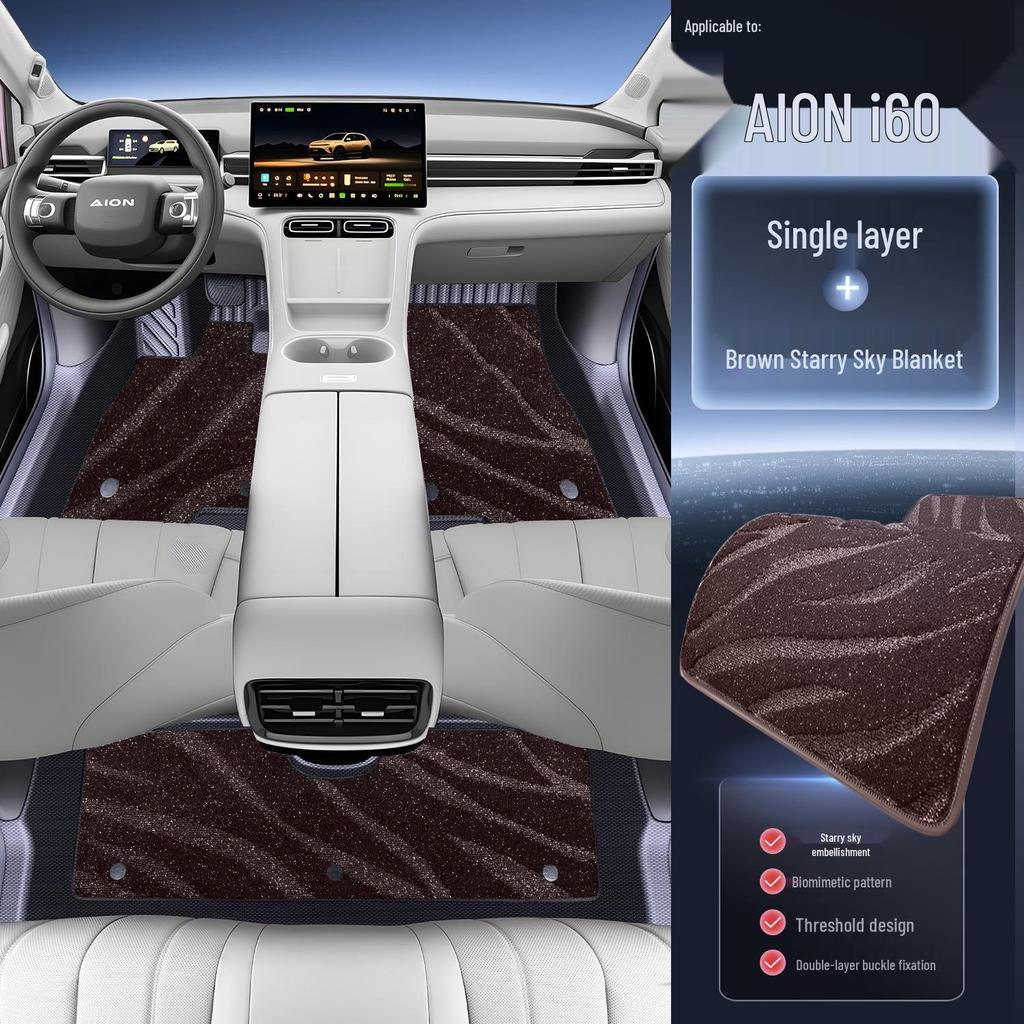 AION i60 2026 TPE Floor Mats - Full Coverage Car Interior Accessories