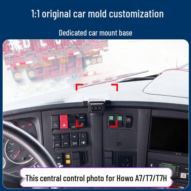 Sinotruk Howo T7 A7 T7H Car Phone Holder & Navigation Mount