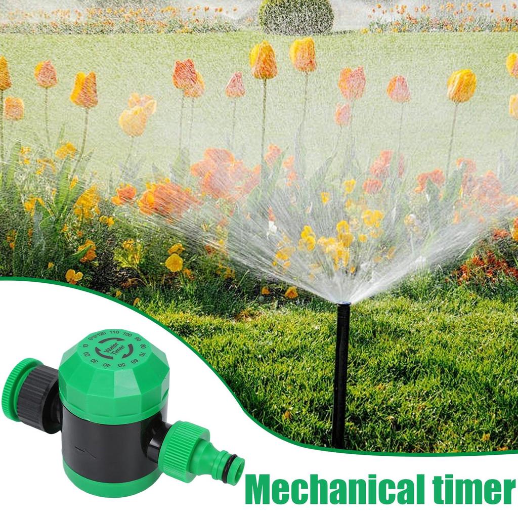 Irrigation Timer Adjustable Two-Hour Automatic Device Controller Mechanical Hose Timer For Patio Lawn Yard Pool Outdoor Plant