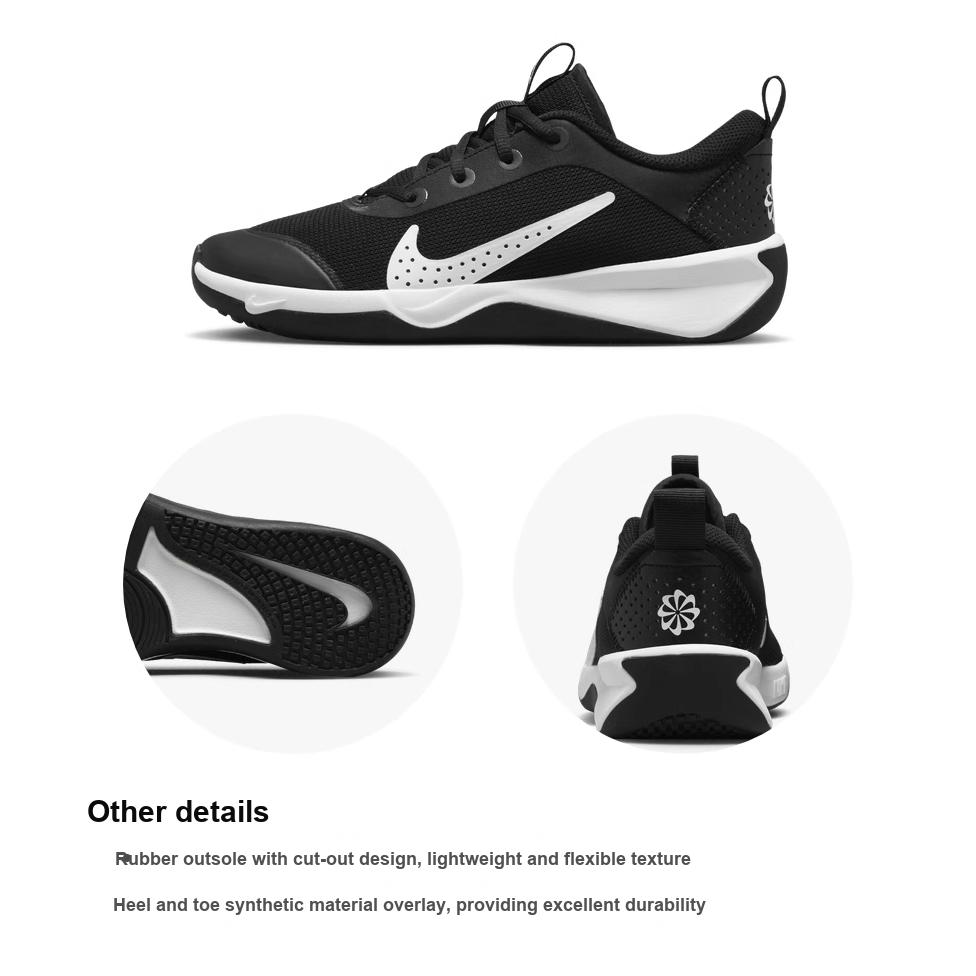 New Nike Omni Multi Court 'Black White' GS DM9027-002