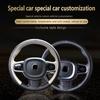 For Volvo 2017- S90 Xc90 Hand-stitched Steering Wheel Cover 2018 XC60 Leather Hand-stitched Steering Wheel Cover V90 S60