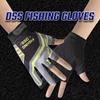Fishing Gloves, Fishing Routes, Sun Protection, Anti Slip, Ice Silk Breathable Thin Gloves