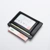 Portefeuille porte-cartes bloquant Rfid en cuir véritable pour cartes de crédit porte-carte de visite minimaliste pour hommes
