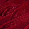 Soft Glint Velvet Fabric Silver Thread Woven with Dreamy Shimmering Texture  Plush Non-slip Fabric for DIY Sewing Dress