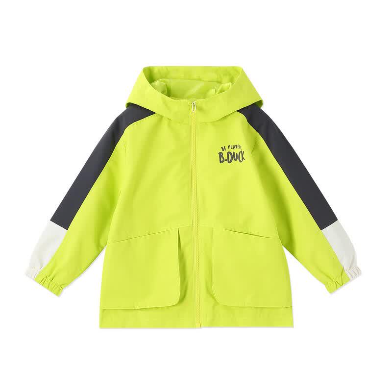 B.Duck Boys' Hooded Windbreaker Jacket