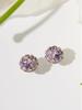 Noonoo Fingers [S925Post] Violet Bouquet Earrings