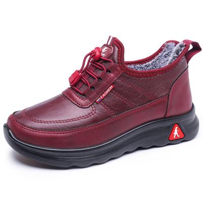 New Women's Cotton Shoes with Plush Insulation Comfortable and Lightweight 35-44 Oversized Shoes