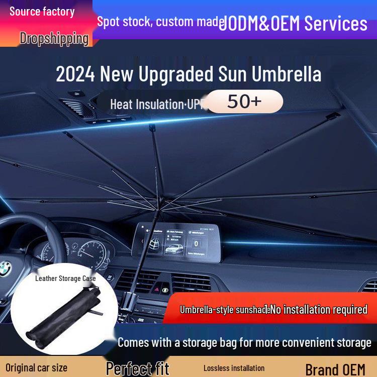 Front Windshield Sunshade: Heat-Insulating Summer Protection for Cars