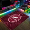 Servette FC Design Křišťálový Sametový Koberec Útulný Ne?Protiskluzová tištěná předložka do ložnice, obývacího pokoje, předsíně