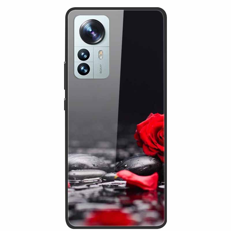 Tempered Glass Cases For Xiaomi 12T 5G Case Hard Phone Back Cover for Xiaomi 12T Pro Protection Shells Mi 12 T 12TPro 2022 Cool