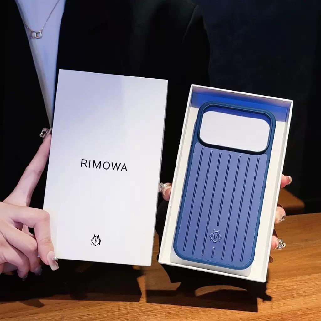 RIMOWA Authentic Suitcase Phone Case for iPhone 17 Pro Max, 18 Pro Max, 15, 14.
