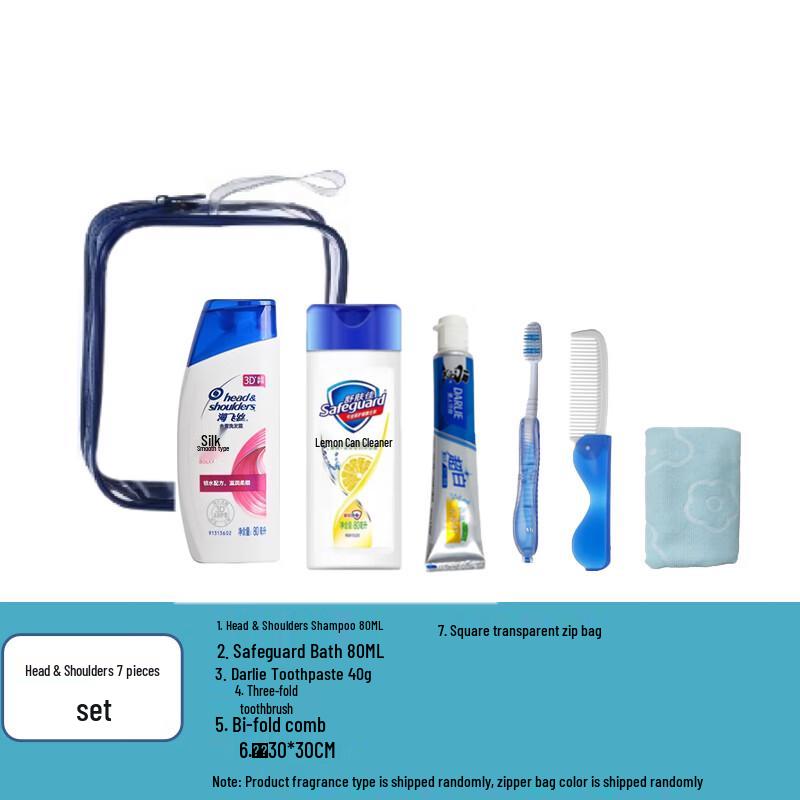 Head & Shoulders 7-Piece Travel Wash Kit