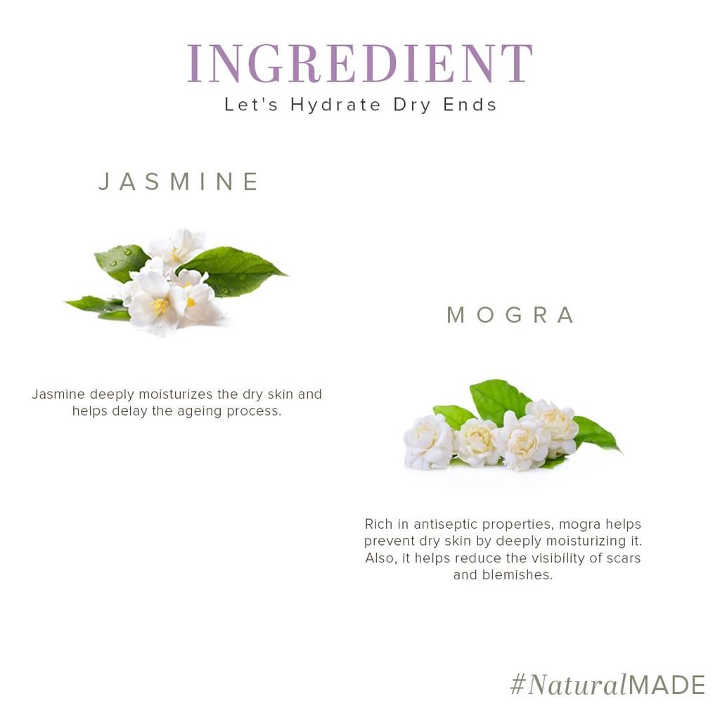 Khadi Natural Jasmine & Mongra Herbal Body Wash 210 Ml Hydrating Shower Gel For Soft Smooth Skin All Skin Types