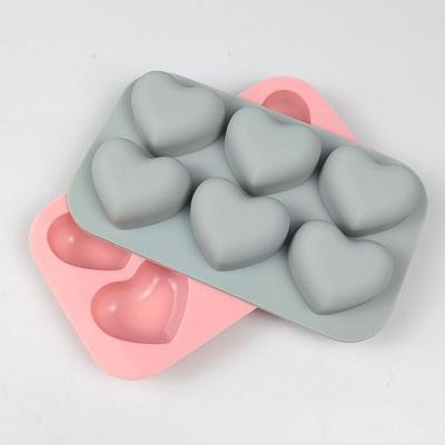 Liebe Seifenherstellung Form Seife Silikonform Kuchen Backform Herzförmige Bastelmaterialien Herzförmige Silikonform