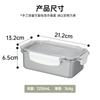 304 Stainless Steel Food Storage Container Airtight Microwave Safe Bento Box with Lock