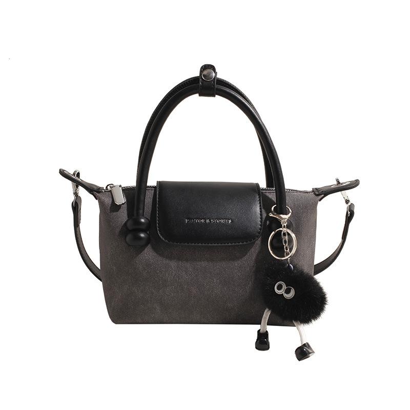 One-shoulder Portable Dumpling Bag Women's High-end Versatile Messenger Square Bag