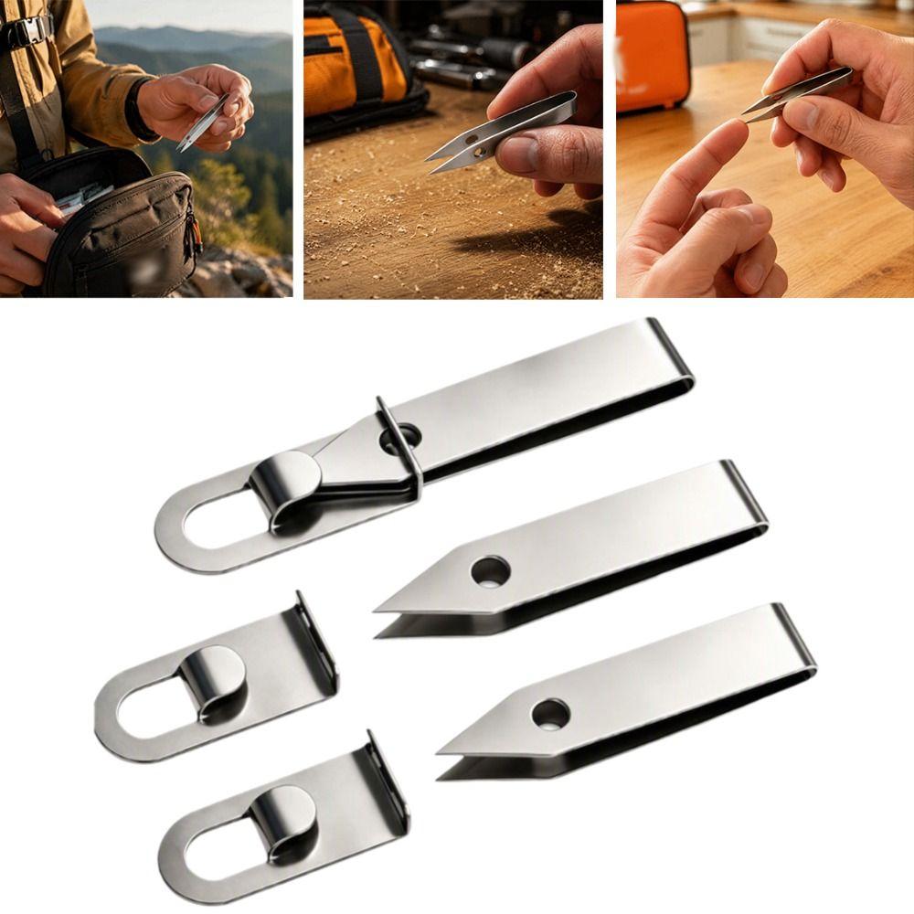 Precision Outdoor Pick-Up Tool Multi-Function Precision Clip Multi-Purpose Tweezers Camping