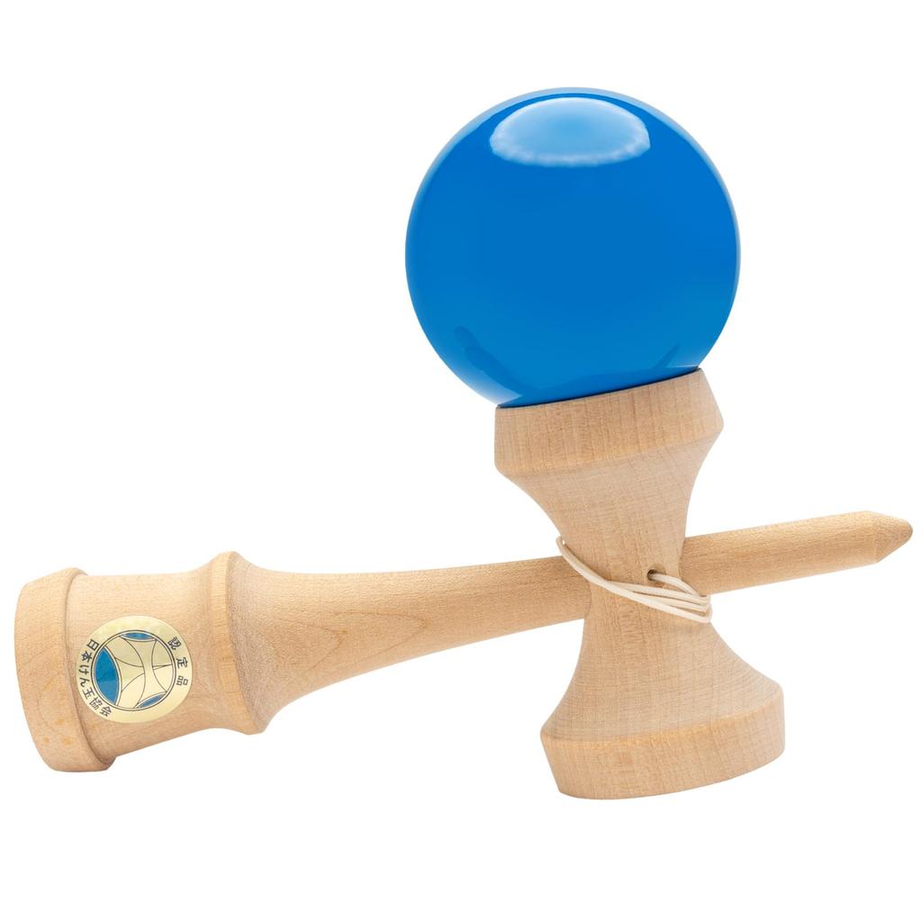 Kendama Master Takumi 16-2 Competition Kendama (Blue) Certified by the Japan Kendama Association, Wooden